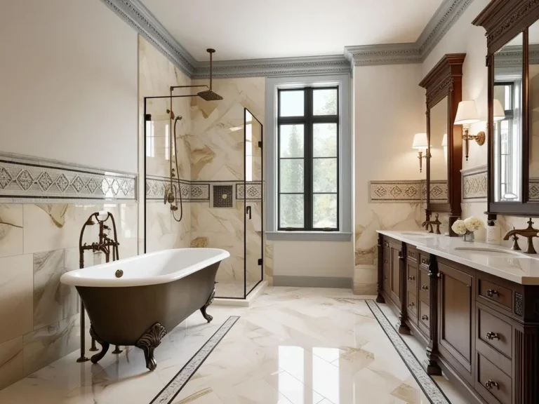 Victorian style bathroom