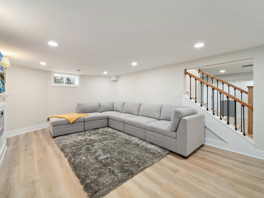 finished basement design in northern va
