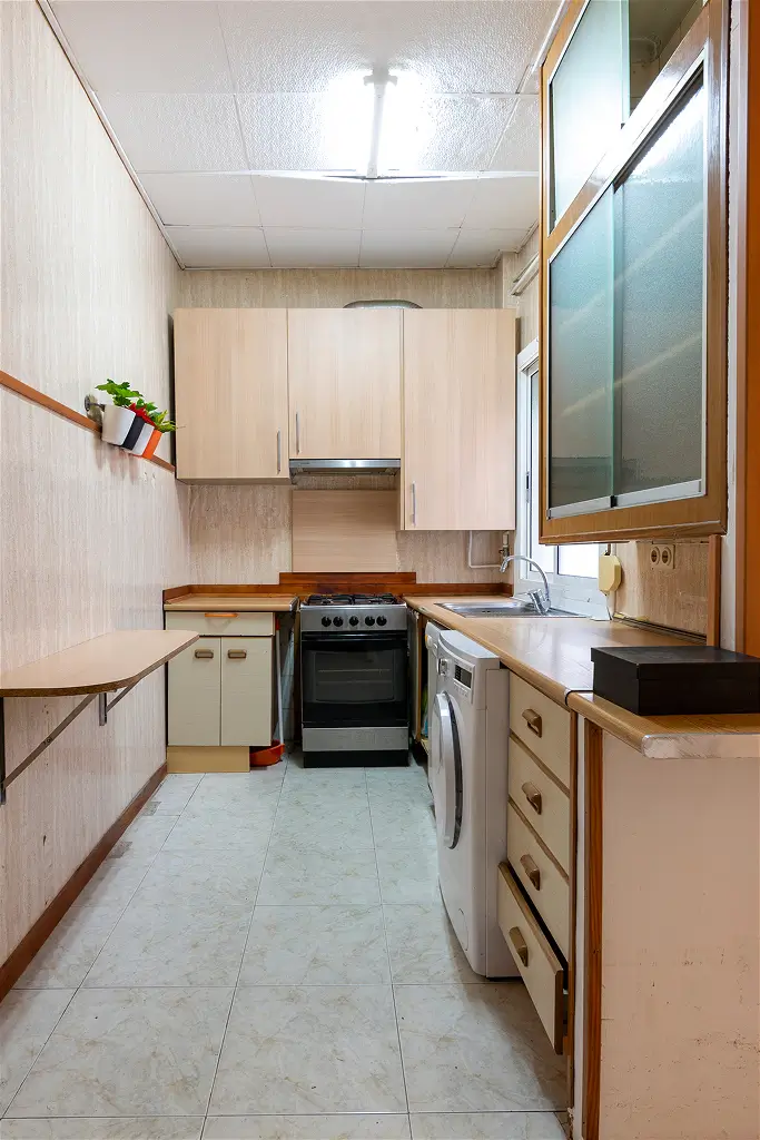 Custom ADU kitchen interior design before renovation