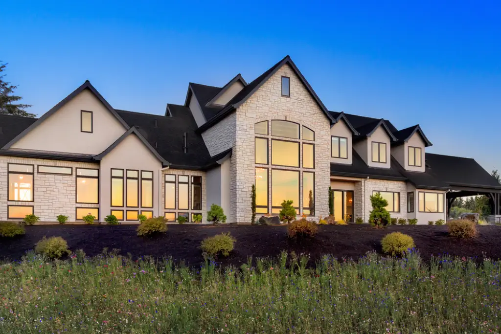 Custom home construction project