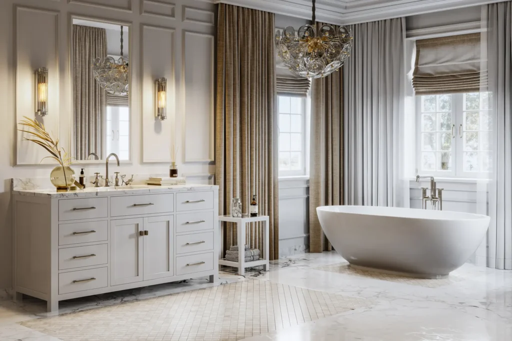 luxury bathroom remodel