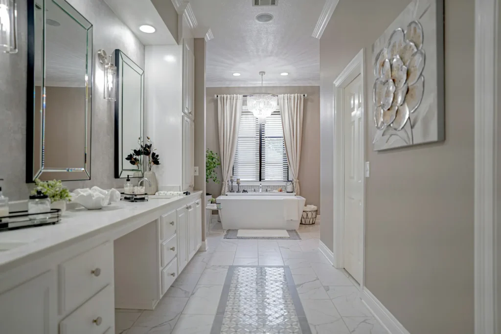 luxury bathroom remodel