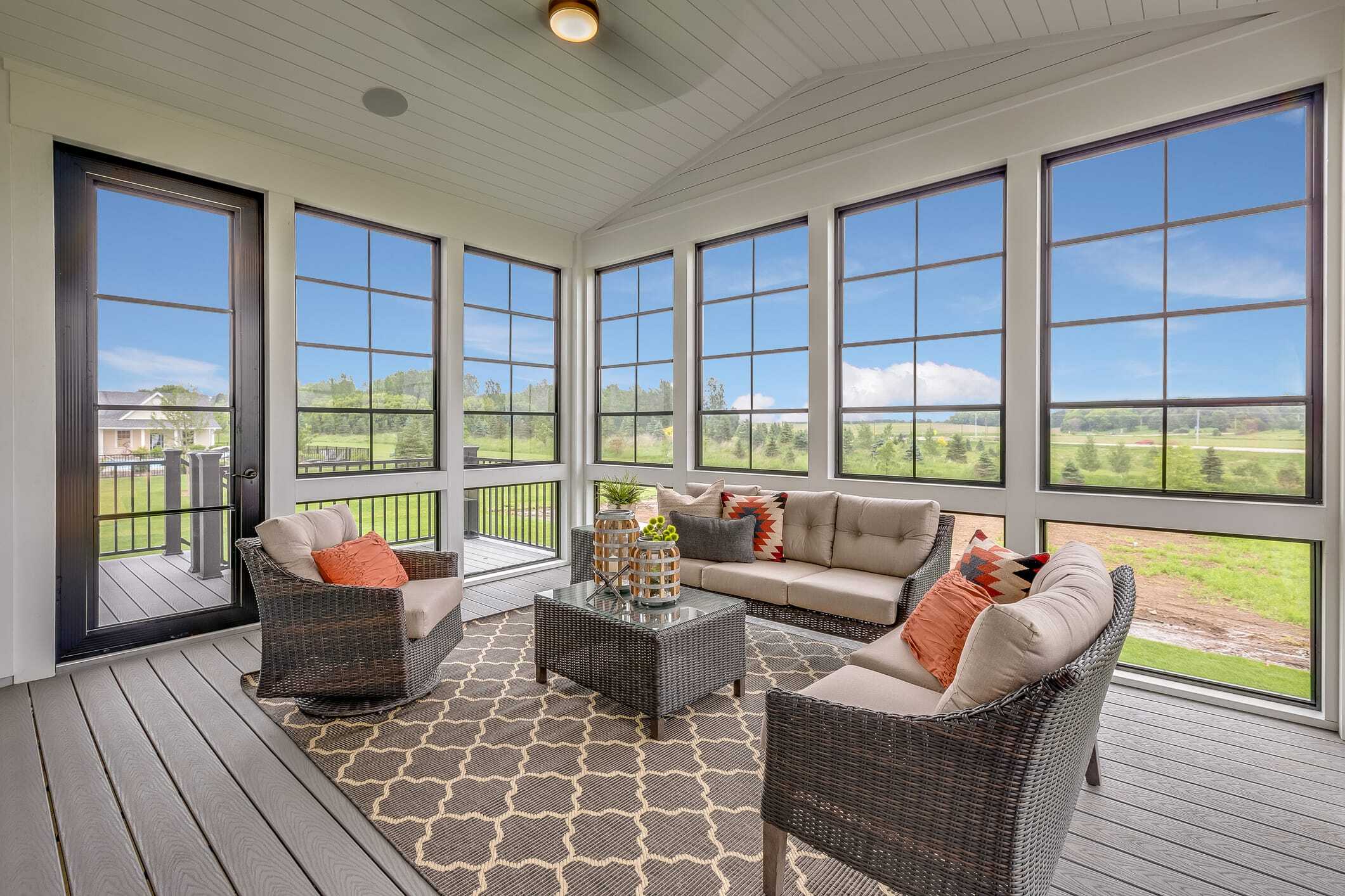 Luxury sunroom